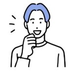 男性　発言　イラスト　パターン2